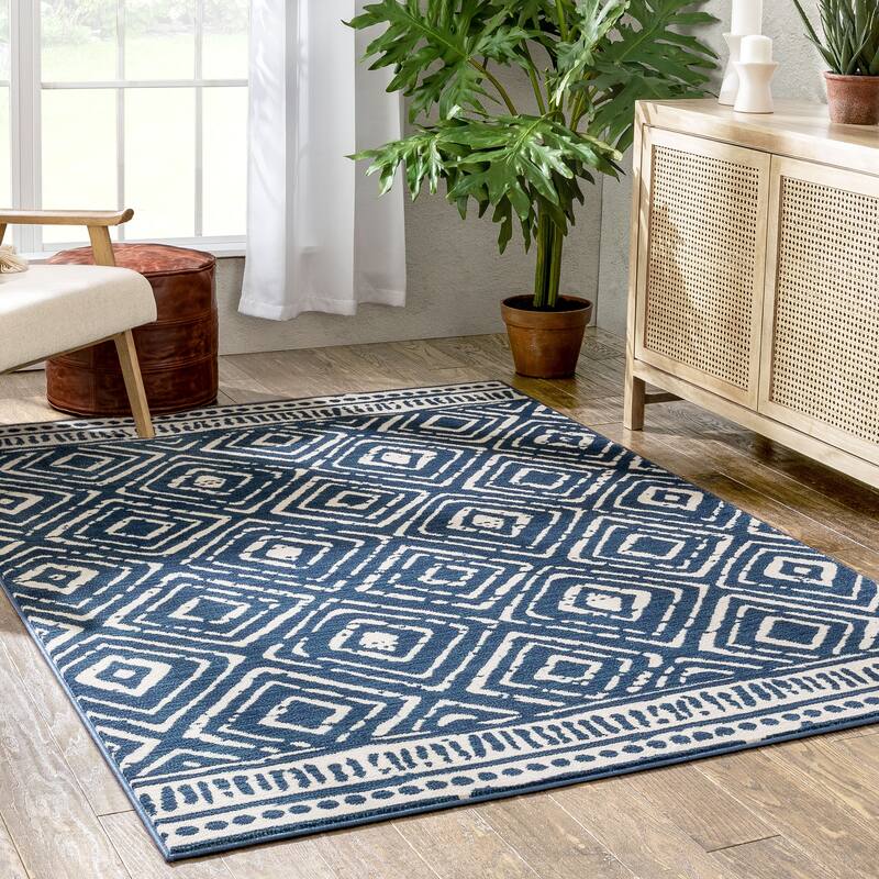 Well Woven Tulsa Dalton Moroccan Tribal Area Rug