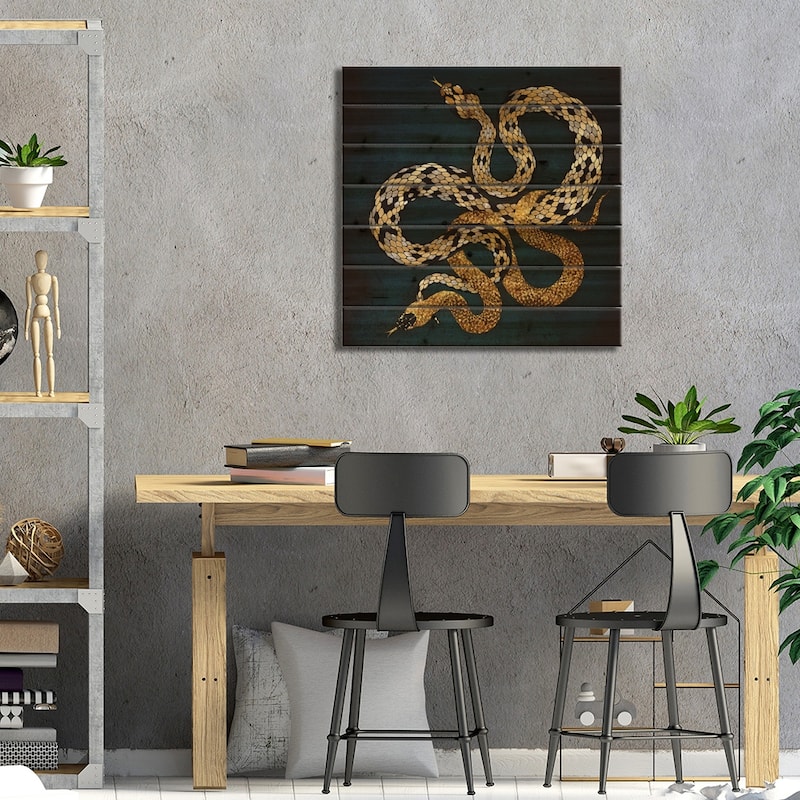 Balance Print On Wood by SpaceFrog Designs - Multi-Color