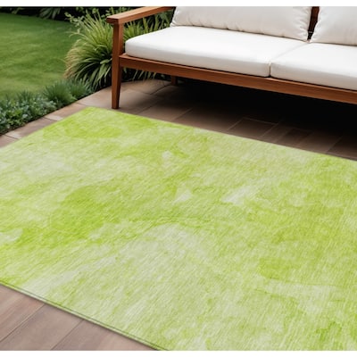 HomeRoots Nautical Transitional Rectangle Outdoor Rug