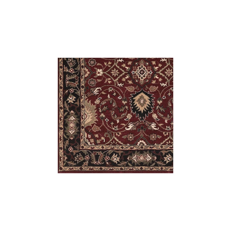 Livabliss Caesar Updated Traditional Border Area Rug
