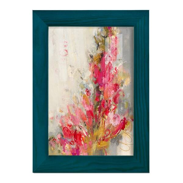 slide 2 of 120, Flip Side -Framed Print w/glass-Cherry Red 4x6 - Blue