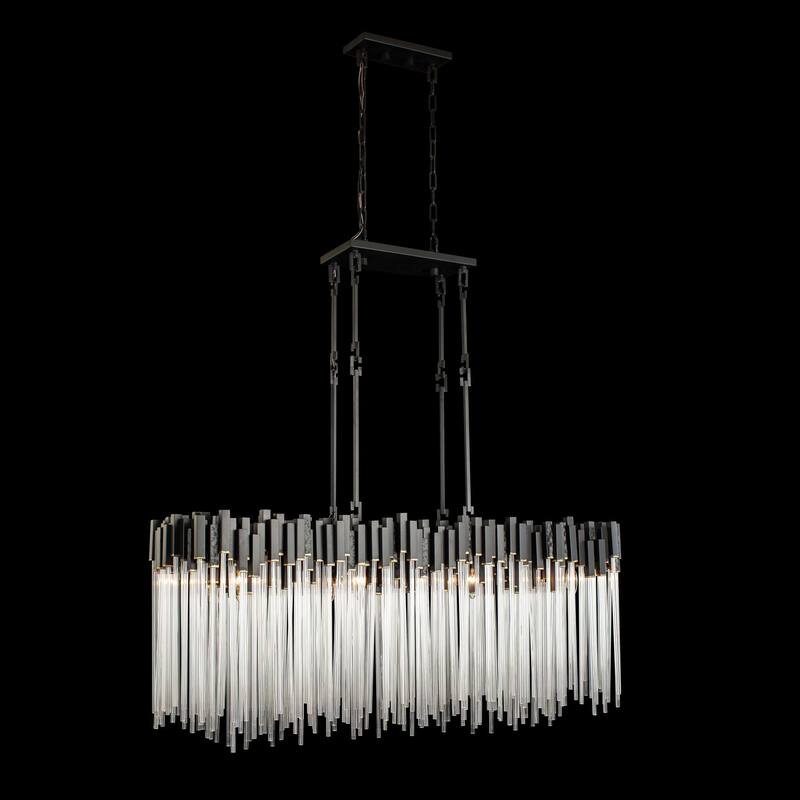 Varaluz Matrix Linear Pendant - 13"D x 48.25"W x 31.5"H