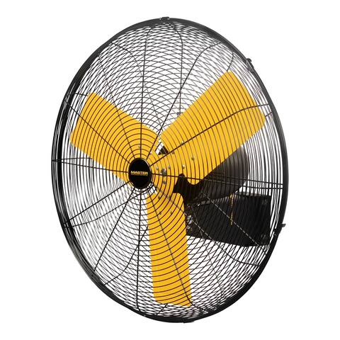 Master 24in High Velocity Oscillating Wall Mount Fan