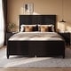preview thumbnail 24 of 57, Christopher Knight Home - Modern Wooden Bed Frame with Headboard and Footboard