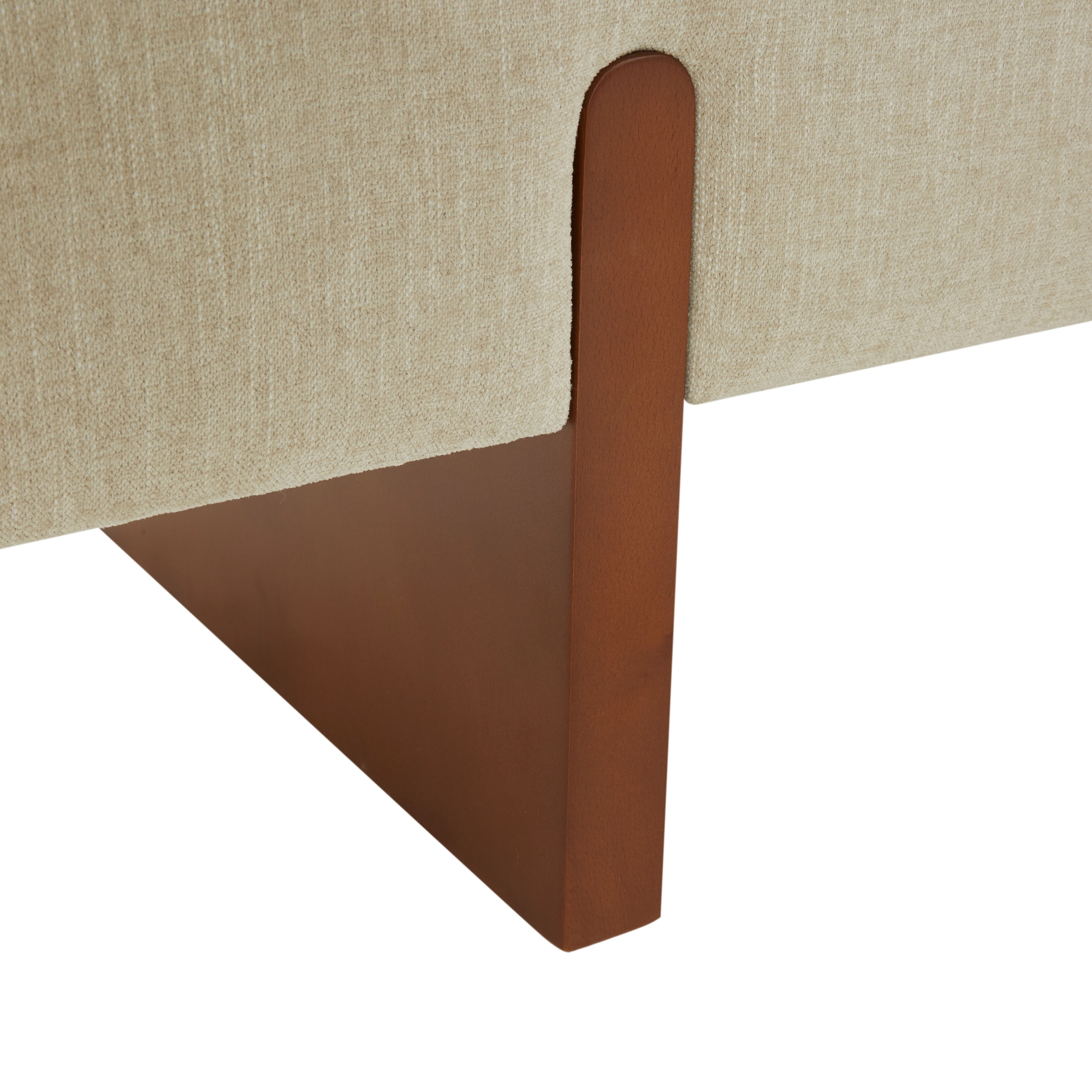 SAFAVIEH Couture Kandiss Mid-Century Modern Bench - 55.5 in. W x 18.1 in. D x 16.7 in. H