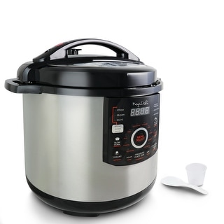 MegaChef Digital Pressure Cooker and Lid with 12 Quart Capacity