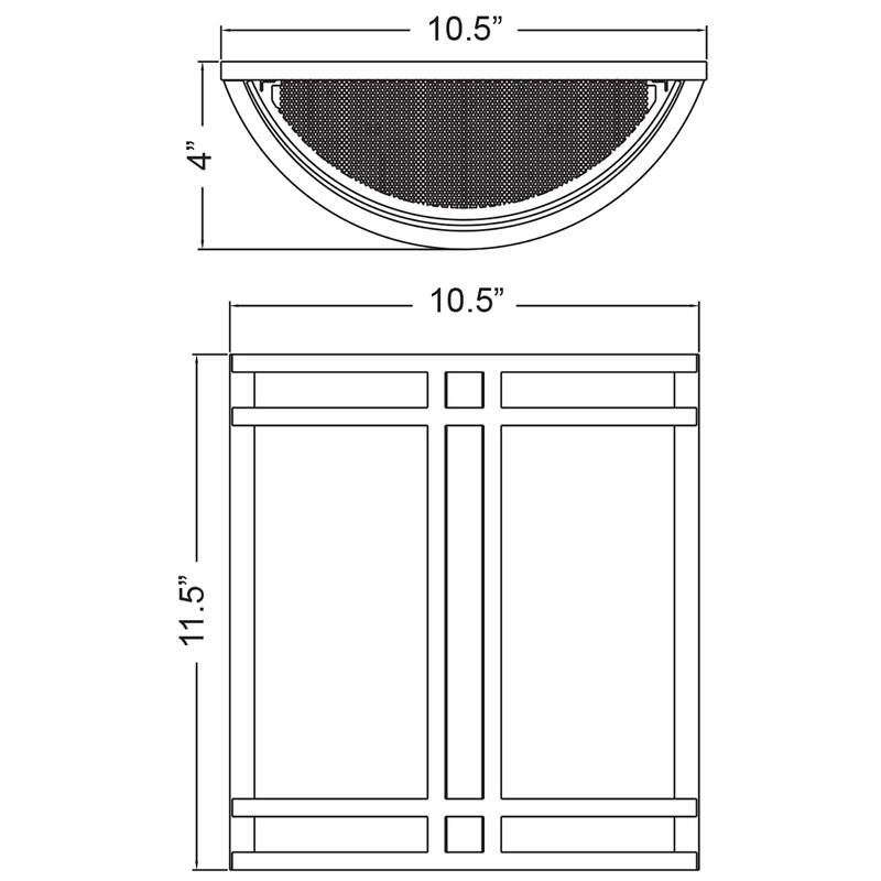Access Lighting Artemis - 2-Light Wall Sconce - Satin Finish - Opal Glass Shade