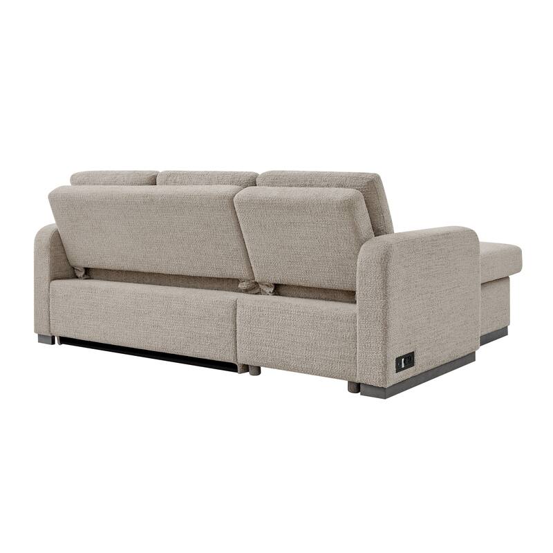 Serta Hayden Convertible Sectional Sofa with Storage