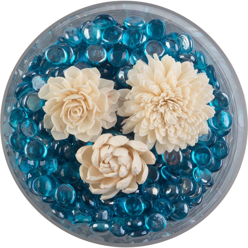 Pure Garden 10lbs Fire Pit Glass - Glass Rocks