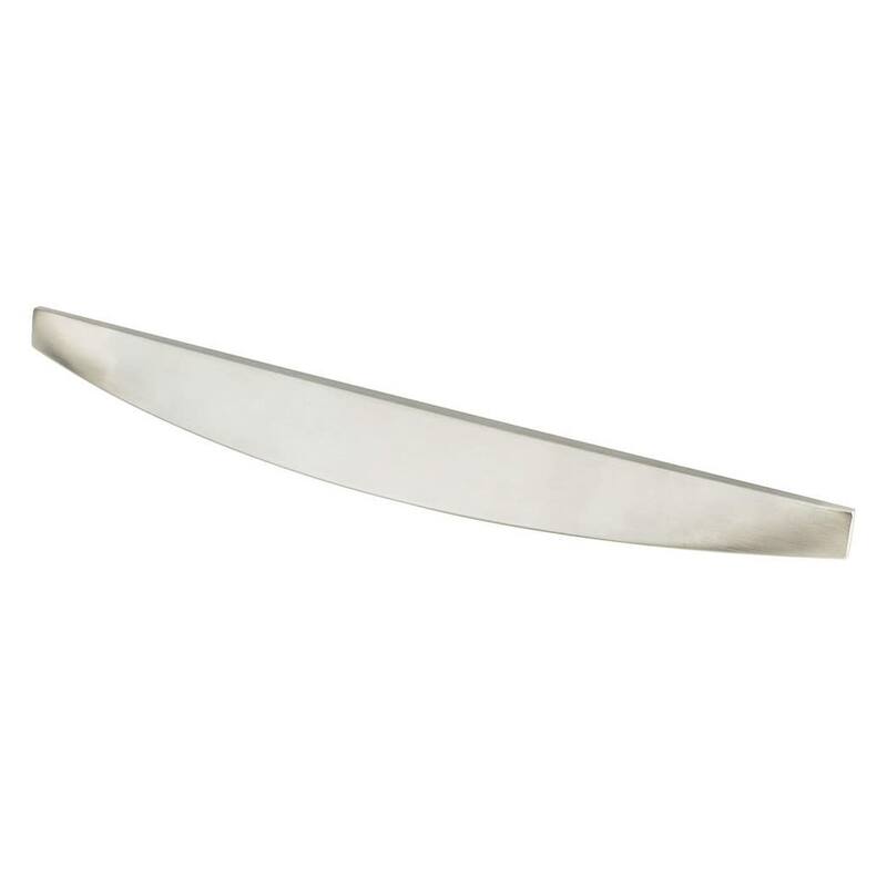 Berenson Arch 9-7/16 Inch Long Finger Cabinet Pull from the Art Tech - Brushed Nickel