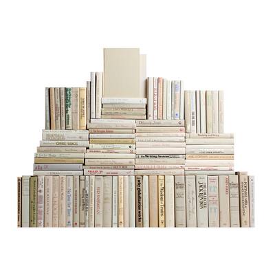 Books Beige Decorative Accessories: Beach Book Wall, S/100