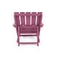 preview thumbnail 84 of 172, Shoreline Fully Assembled All-Weather HDPE Outdoor Folding Modern Adirondack Chair