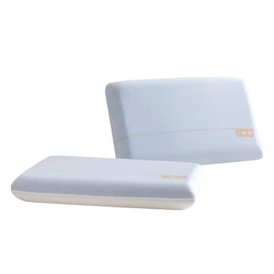 4" Medium Zoned Comfort Memory Foam Support Pillow
