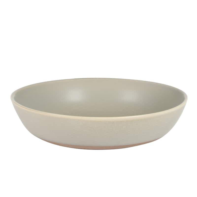 Gibson Elite Laguna Bliss 16 Piece Stoneware Reactive Glaze (Service for 4) Ceramic Plates and Bowls Dinnerware Set