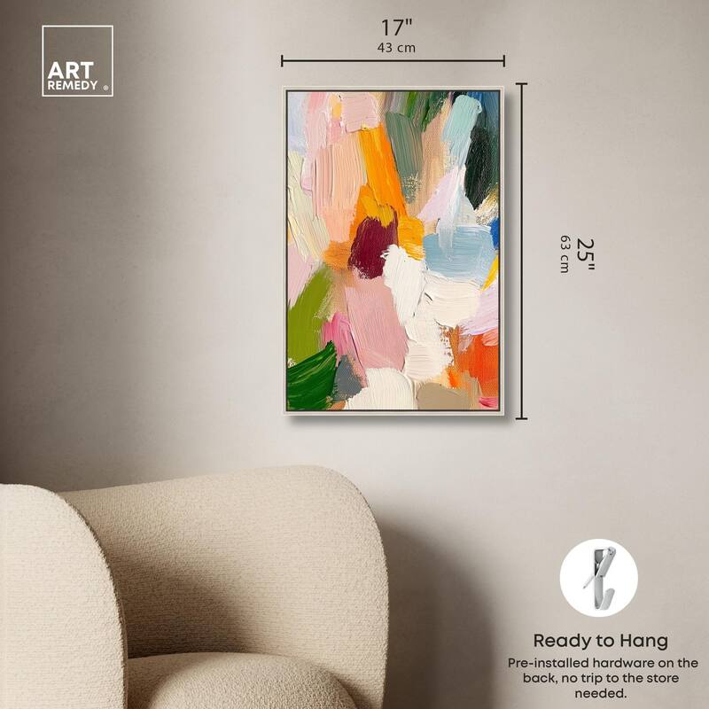 Chromatic Surge IV Canvas by Art Remedy