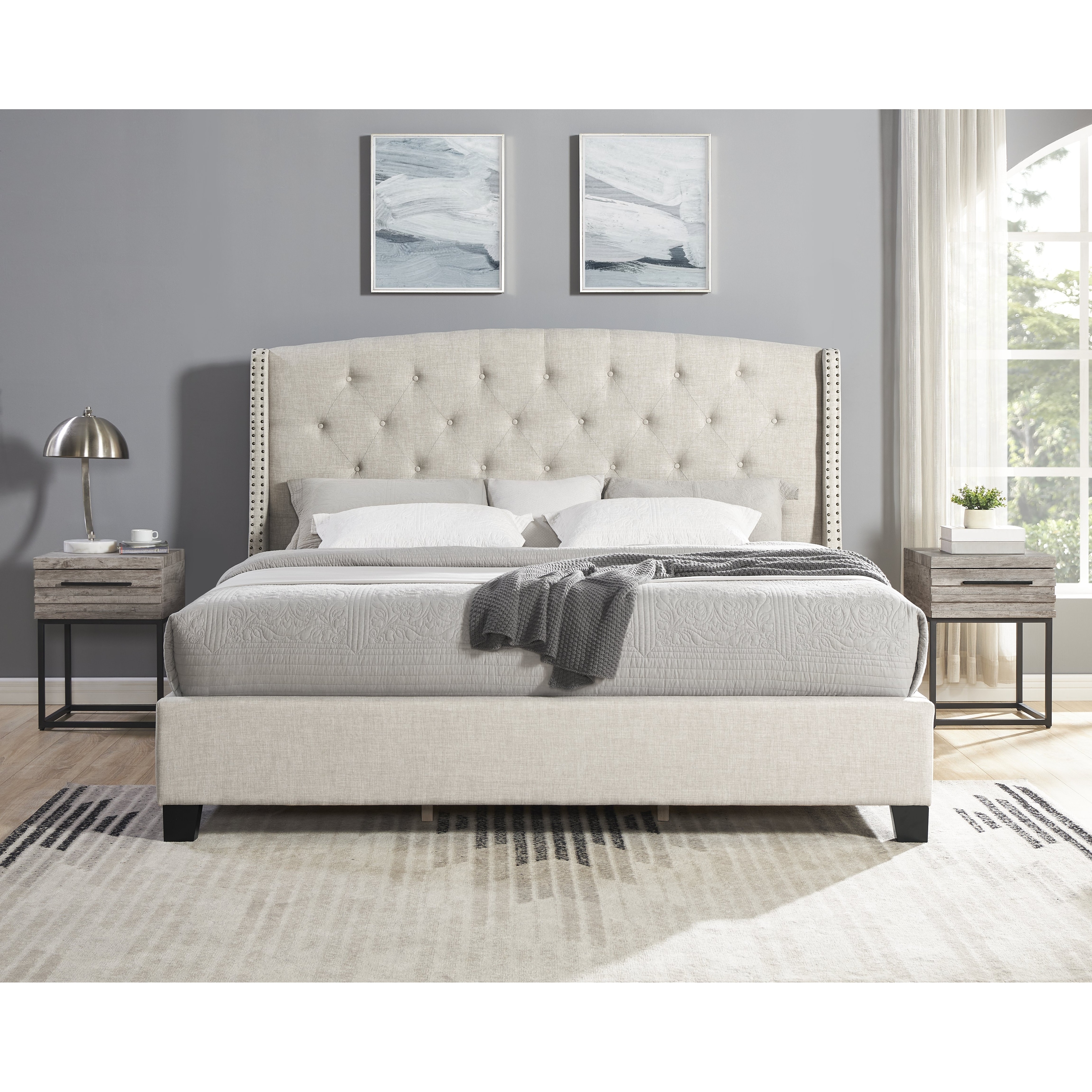 Tan bedroom set hot sale