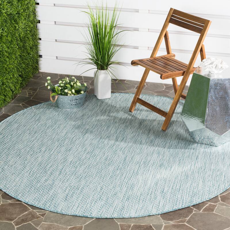 SAFAVIEH Courtyard Jonell Indoor/ Outdoor Patio Backyard Rug