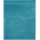 preview thumbnail 55 of 202, SAFAVIEH Laguna Shag Verdiana Solid Color 2-inch Thick Rug. 9' x 12' - Turquoise