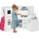 preview thumbnail 1 of 5, Wooden Play Kitchen Set for Toddler, Kids Pretend Play Toy Kitchen, Ages 3-6 Years Old, White Kitchens
