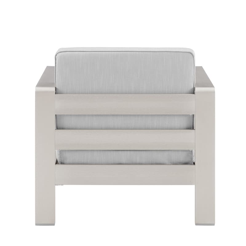 Nordwind Aluminum Outdoor Club Chair (Set of 2)
