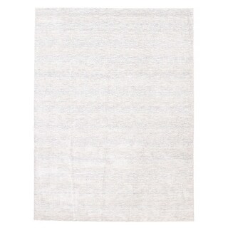 Pearl Color Rug ECARPETGALLERY Hand Loomed Pearl Blue Wool Rug - 9'1 x 12'1 - Bed Bath ...