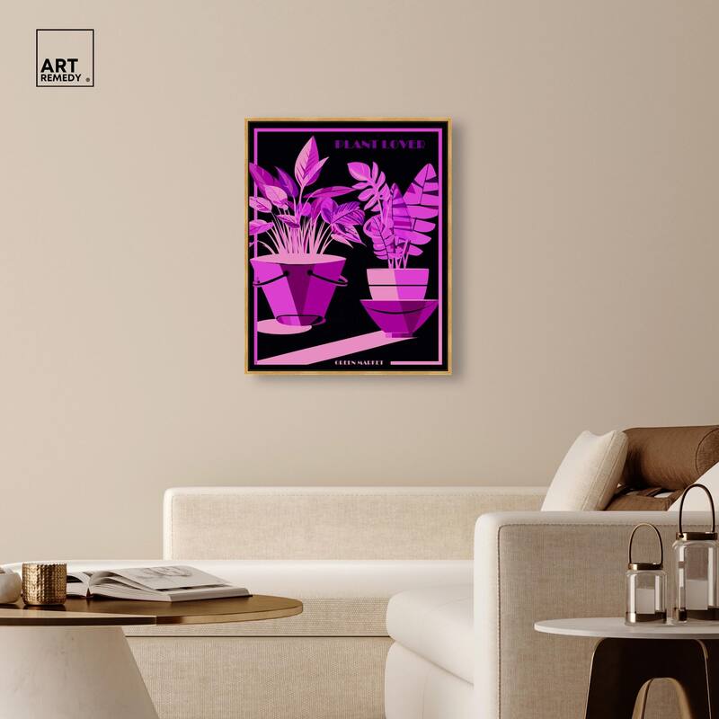 Plant Lover Canvas by Art Remedy