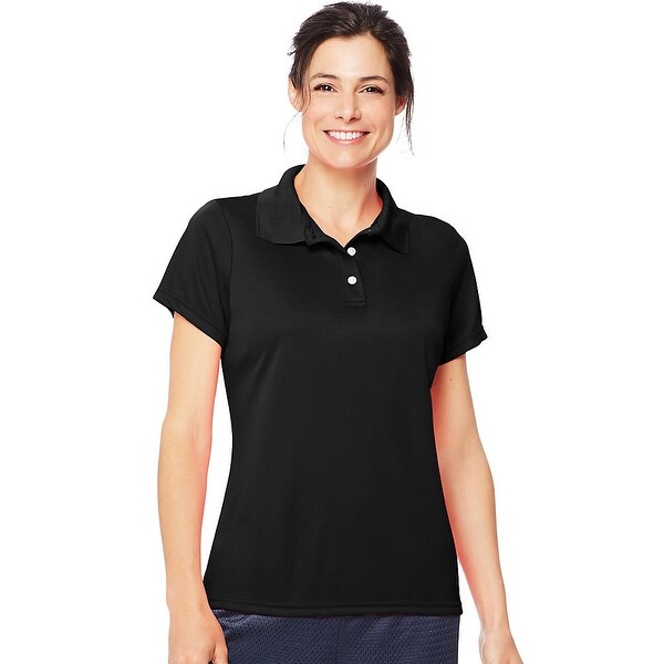 hanes cool dri polo