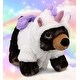 preview thumbnail 4 of 4, DolliBu Standing Black Bear Unicorn Plush Stuffed Animal with Outfit - 14 inches