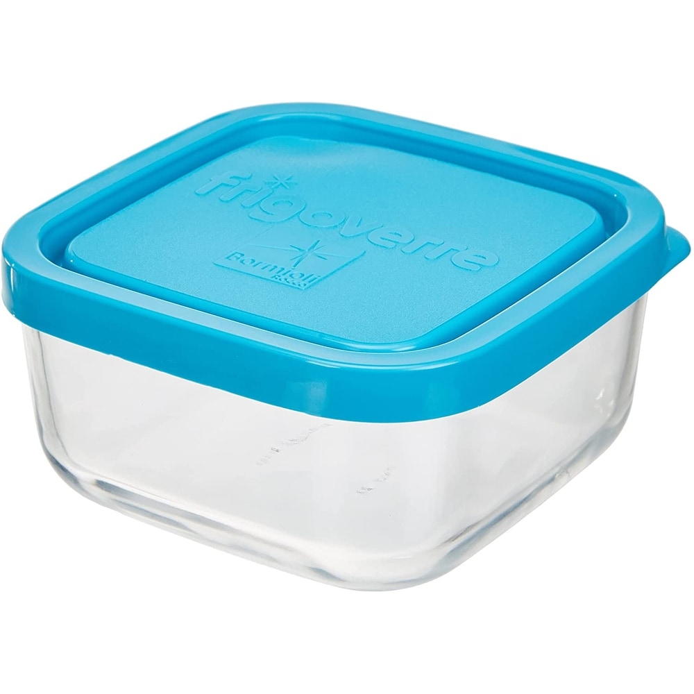 Topware 4 food storage container (4*300) ml- blue