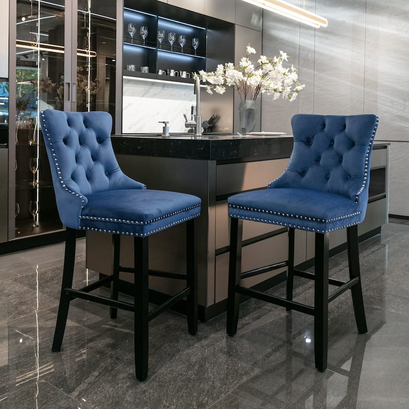 Leisure Style Bar Chairs,Set of 2