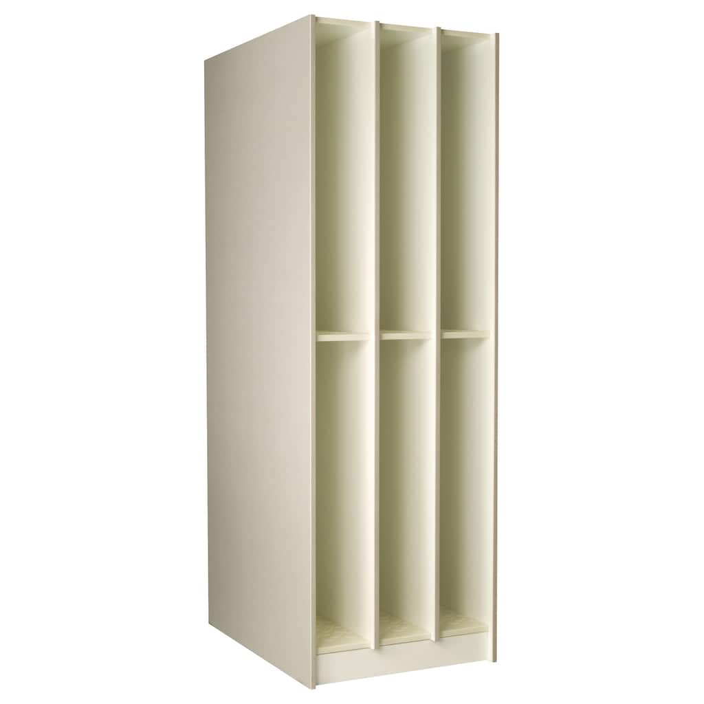 Instrument Storage Rack - 6 Compartment Music Organizer - Band Equipment Display - 27"W x 84"H x 40"D