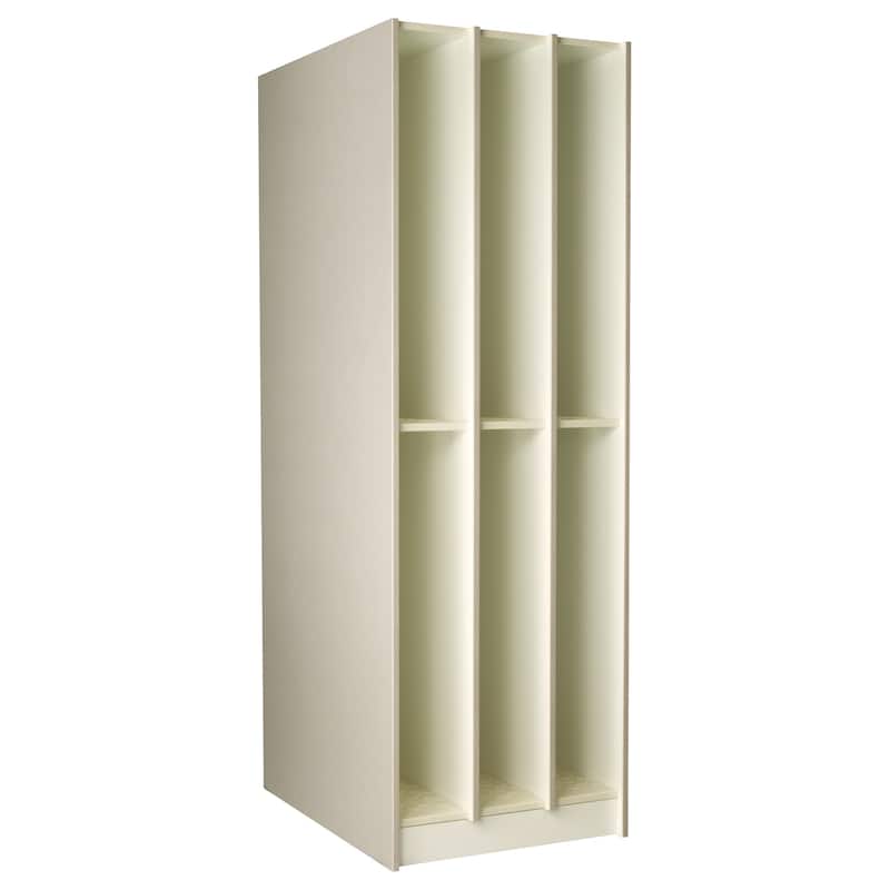 Instrument Storage Rack - 6 Compartment Music Organizer - Band Equipment Display - 27"W x 84"H x 40"D