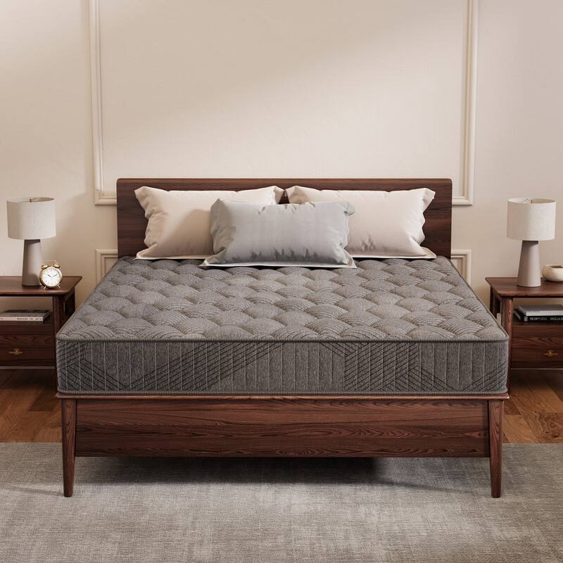 SweDrea 10-Inch Medium Firm Cooling Hybrid Mattress with CertiPUR-US & OEKO-TEX Certification