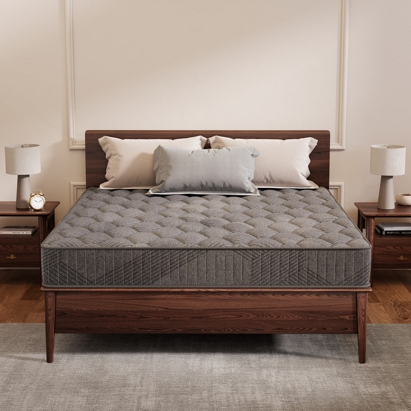 SweDrea 12-Inch Medium Firm Cooling Hybrid Mattress with CertiPUR-US & OEKO-TEX Certification