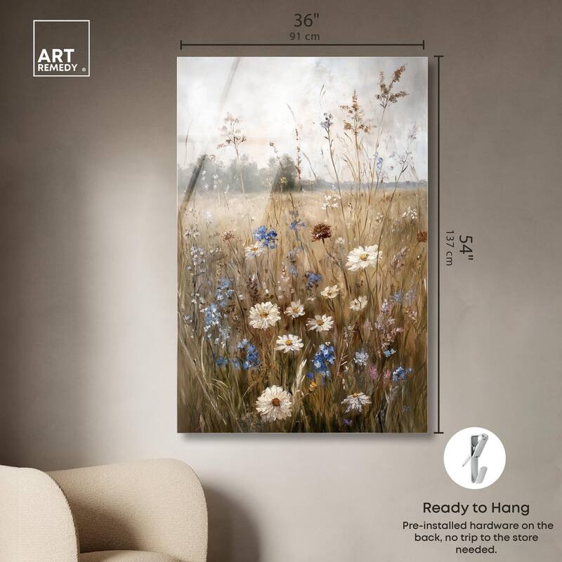 Field of Forgotten Dreams III Acrylic by Art Remedy, Ready to Hang