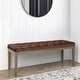 preview thumbnail 35 of 78, WYNDENHALL Hopewell 48 inch Wide Traditional Rectangle Ottoman Bench