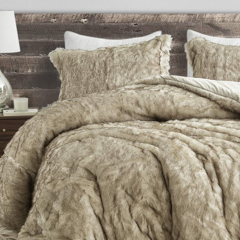 Arctic Bear - Coma Inducer® Oversized Comforter Set - Tundra Brown