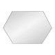 preview thumbnail 76 of 90, Kate and Laurel Rhodes Framed Mid-century Hexagonal Wall Mirror