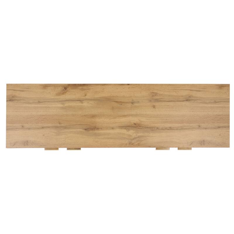 SAFAVIEH Home Quaid 4-Door Sideboard - 62"W x 18"D x 25"H