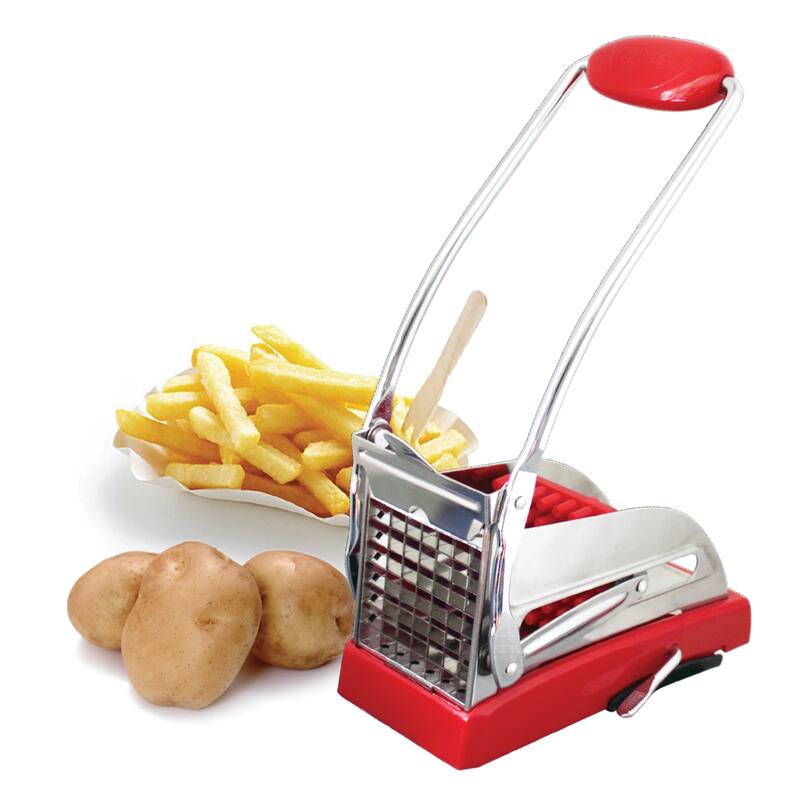 HIC Kitchen French Fry Potato Cutter with Suction Base