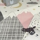 preview thumbnail 12 of 10, Kids Rug with Pastel Mountains dreamy Stars and Moon for Nursery