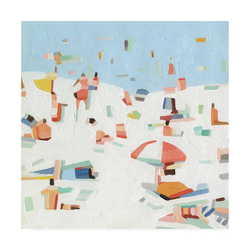 Emma Scarvey 'Summer Confetti III' Canvas Art