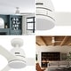 preview thumbnail 6 of 15, Hunter + Jasmine Roth 52" Malden Ceiling Fan w/ LED Light, Remote - Casual, Transitional - Designer!