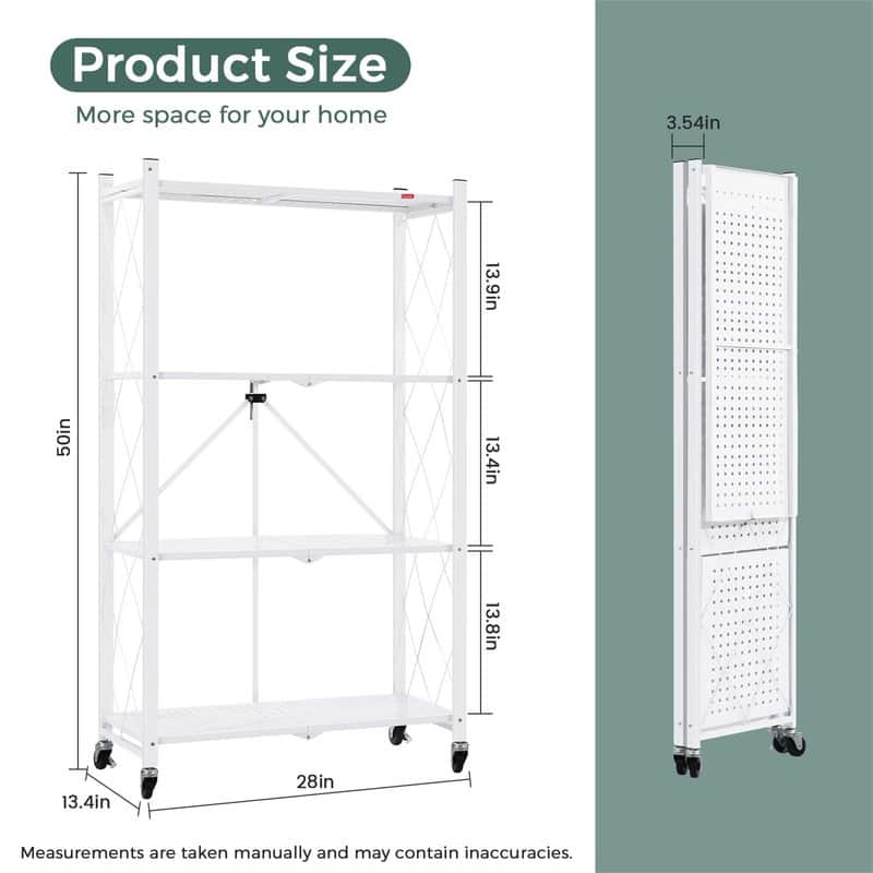 No Assembly Organizer Rack for Garage Kitchen