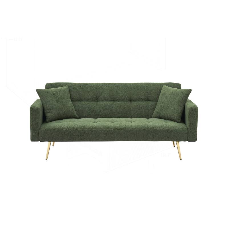 Versatile Fleece Sofa Bed with Multiple Functionalities and Premium Materials