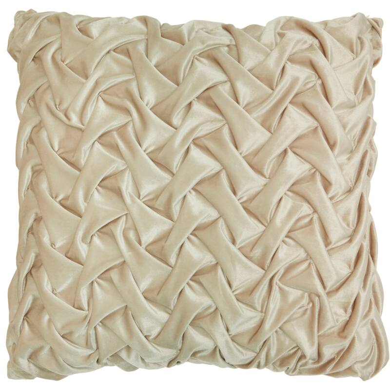 Mina Victory Lifestyle Solid Throw Pillow
