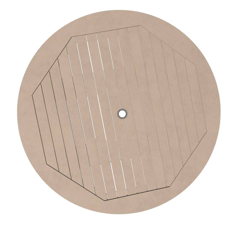 Highwood Commercial Grade 48" Round Dining Height Table