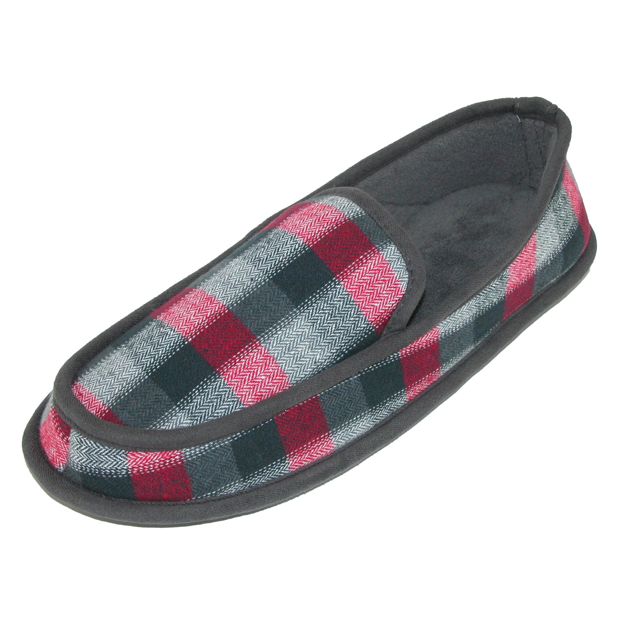 dearfoam mens moccasin slippers