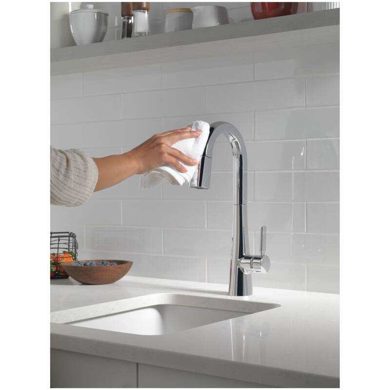 Delta 9991-PR-DST Monrovia 1.8 GPM Single Hole Pull Down Bar/Prep