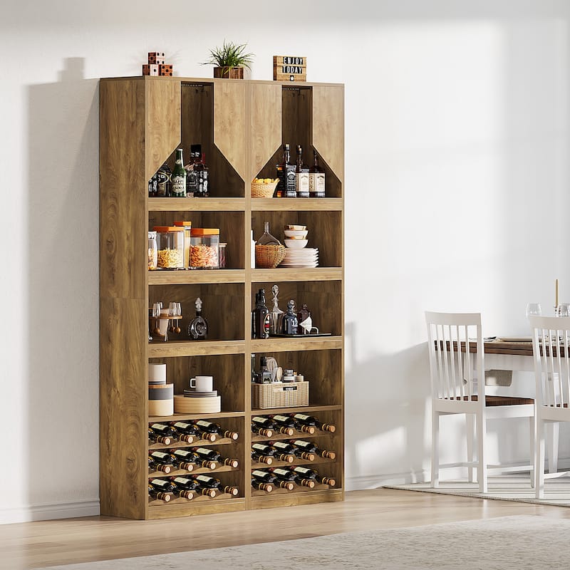 Tall Wine Bar Cabinet